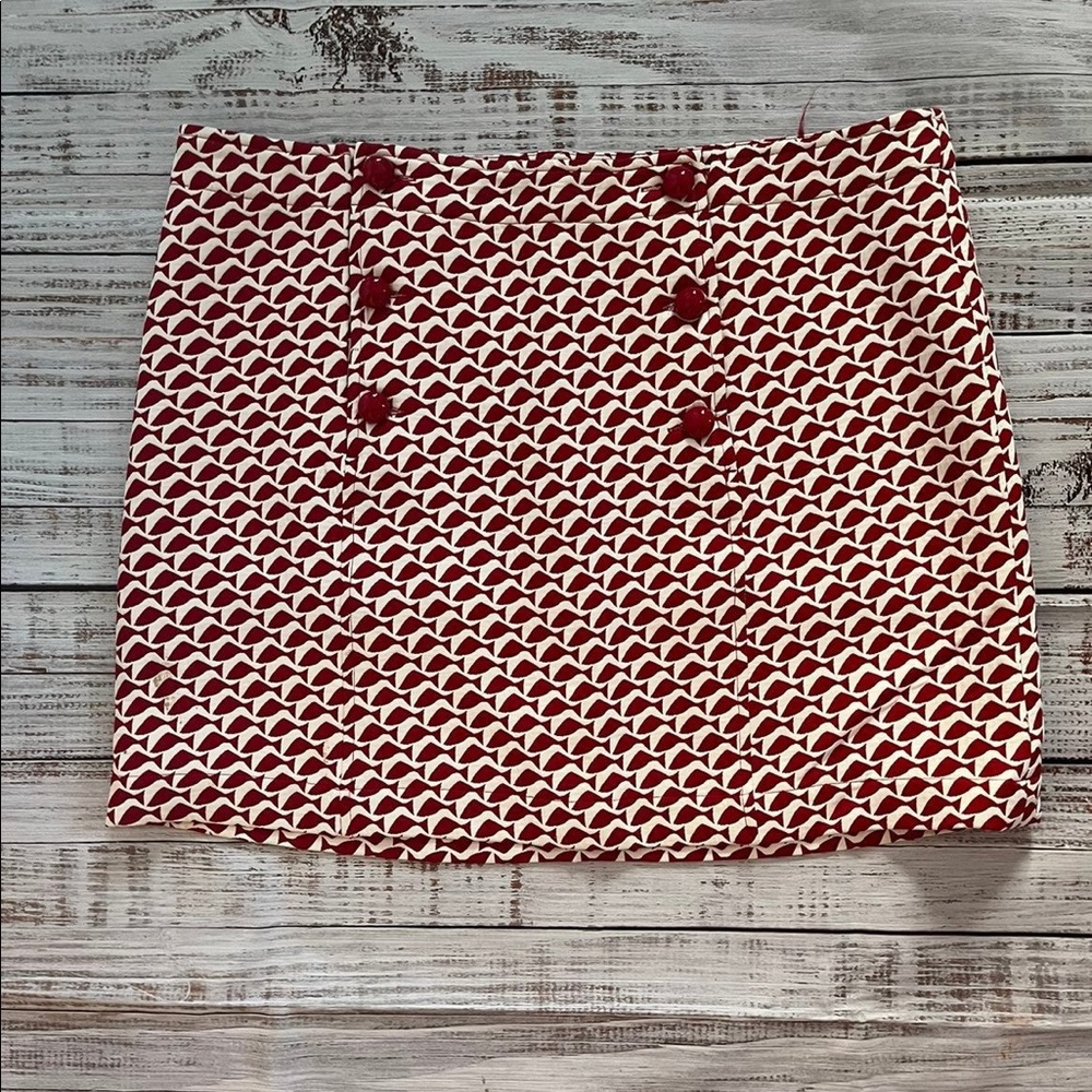 🎉SOLD🎉Vineyard Vines Red & White Whale skirt Size 16
